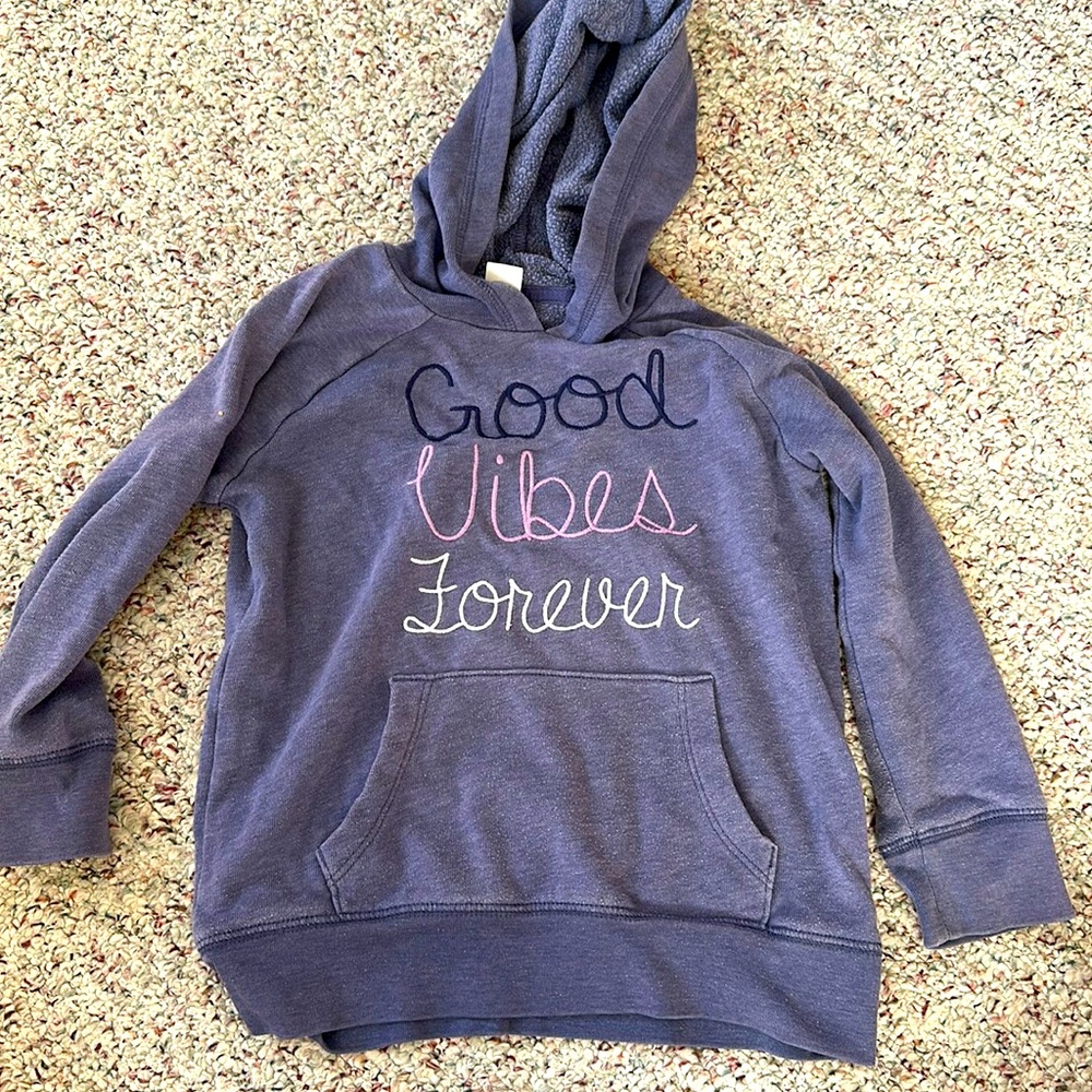 Old navy girls sweatshirt size XS 5